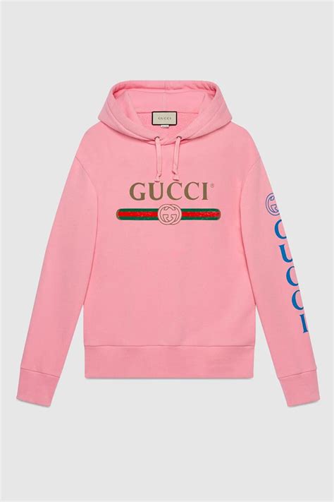 gucci hoodie rosa